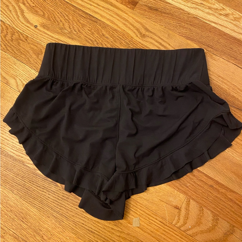 Free People Movement featherweight layering shorts